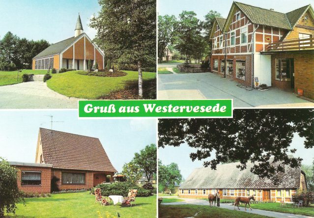 Die Kapelle / Lebensmittelgeschäft Bischoff / Pension von Borstel / Wehrmanns Hof