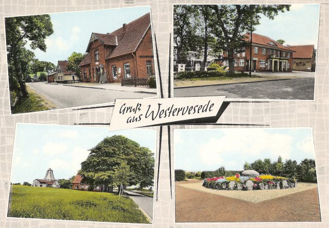 Tobeck / Gaststätte Behrens (Hanschen Harm) / die Mühle / das Ehrenmal