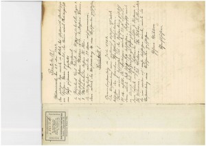 SV-Gründungsprotokoll 1