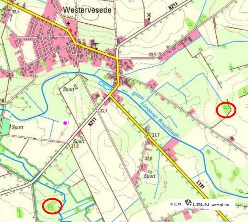 Westervesede: Mergelstich