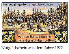 Notgeld - Hollandgänger
